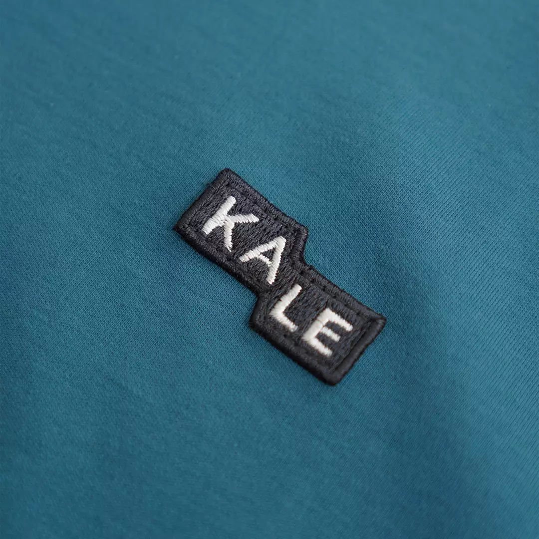 Kale PLUTO DARK TOSCA T-shirt Cotton Cloudy Boxy Fit - Kaos Korea - Atasan Kaos Pria - Kaos Basic Pria