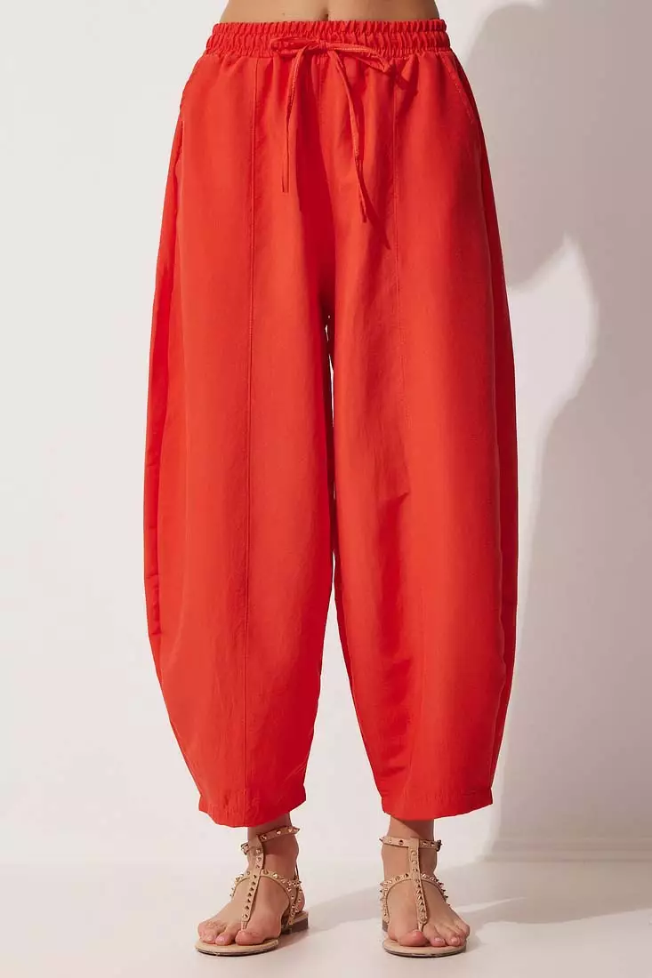 Buy Happiness Istanbul Linen Baggy Pants 2024 Online ZALORA