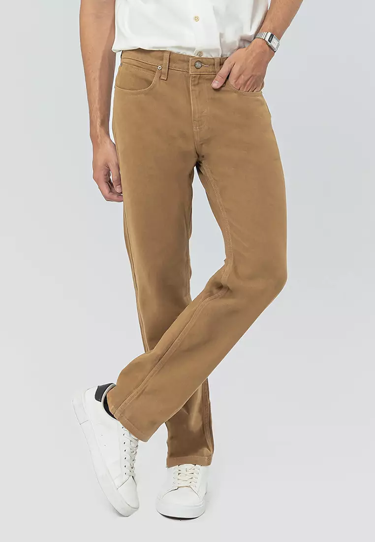 MILAN KHAKY Celana Panjang Jeans Chinos Denim Pria - Bottom Man Long Pants