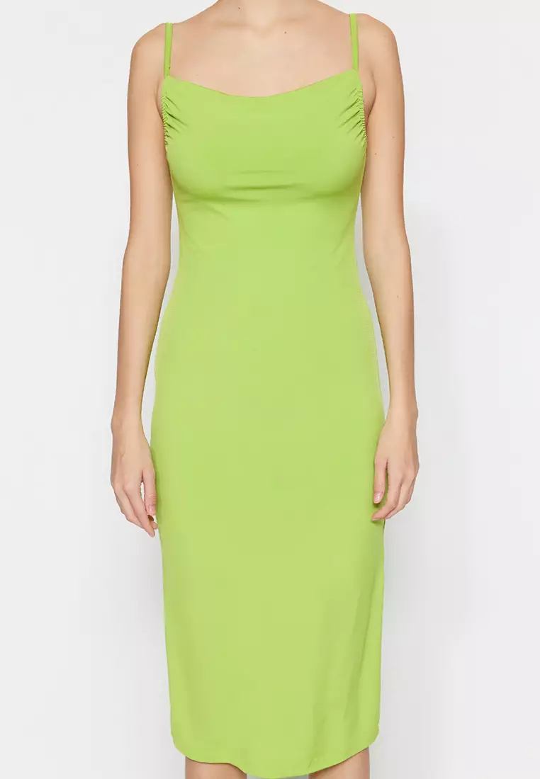 Midi Flexible Knit Dress