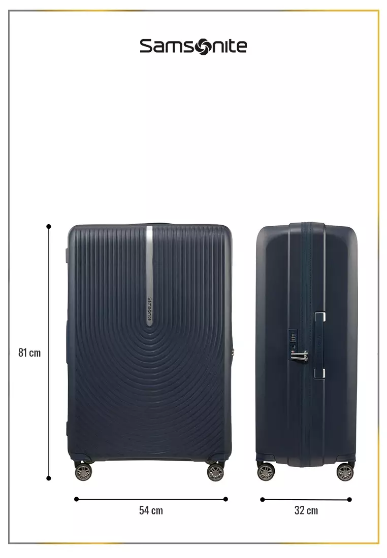 Samsonite Hi-Fi Koper Hardcase Extra Large 30inch Expandable - Dark Blue