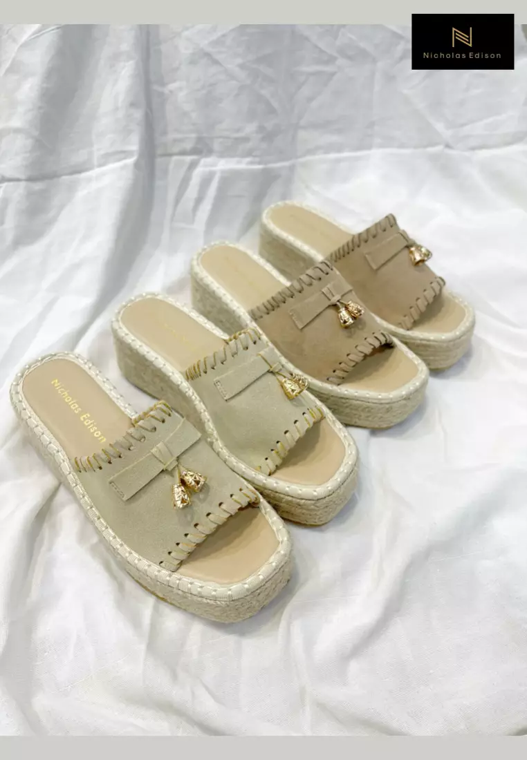 Wedge Rhea Beige