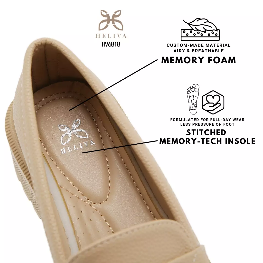 Heliva Zareen – Casual Luxe Loafers with Bold Platform HV6818