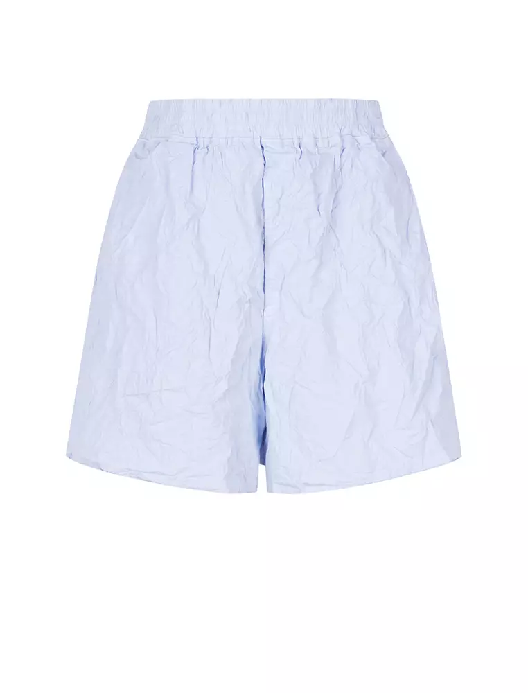 Pleated Loose Fit Shorts
