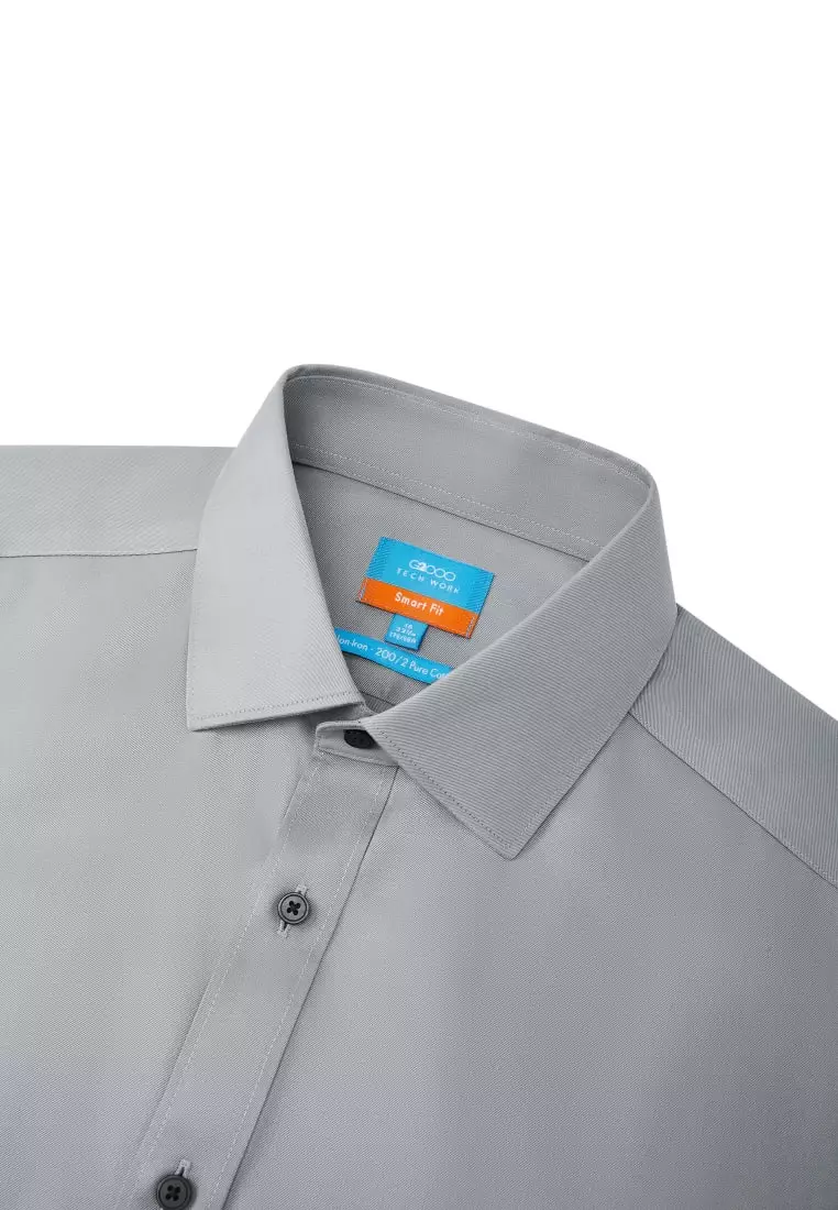 G2000 Non-Iron Premium Cotton Smart Fit Fine Twill Shirt