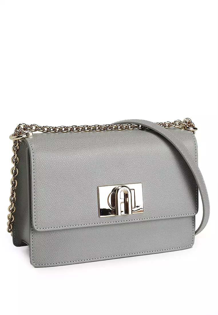 バッグ・カバンその他 FURLA '1927 S' crossbody bag Gray Crossbody MINI STUCCO GRAY Furla 1927 | Furla US