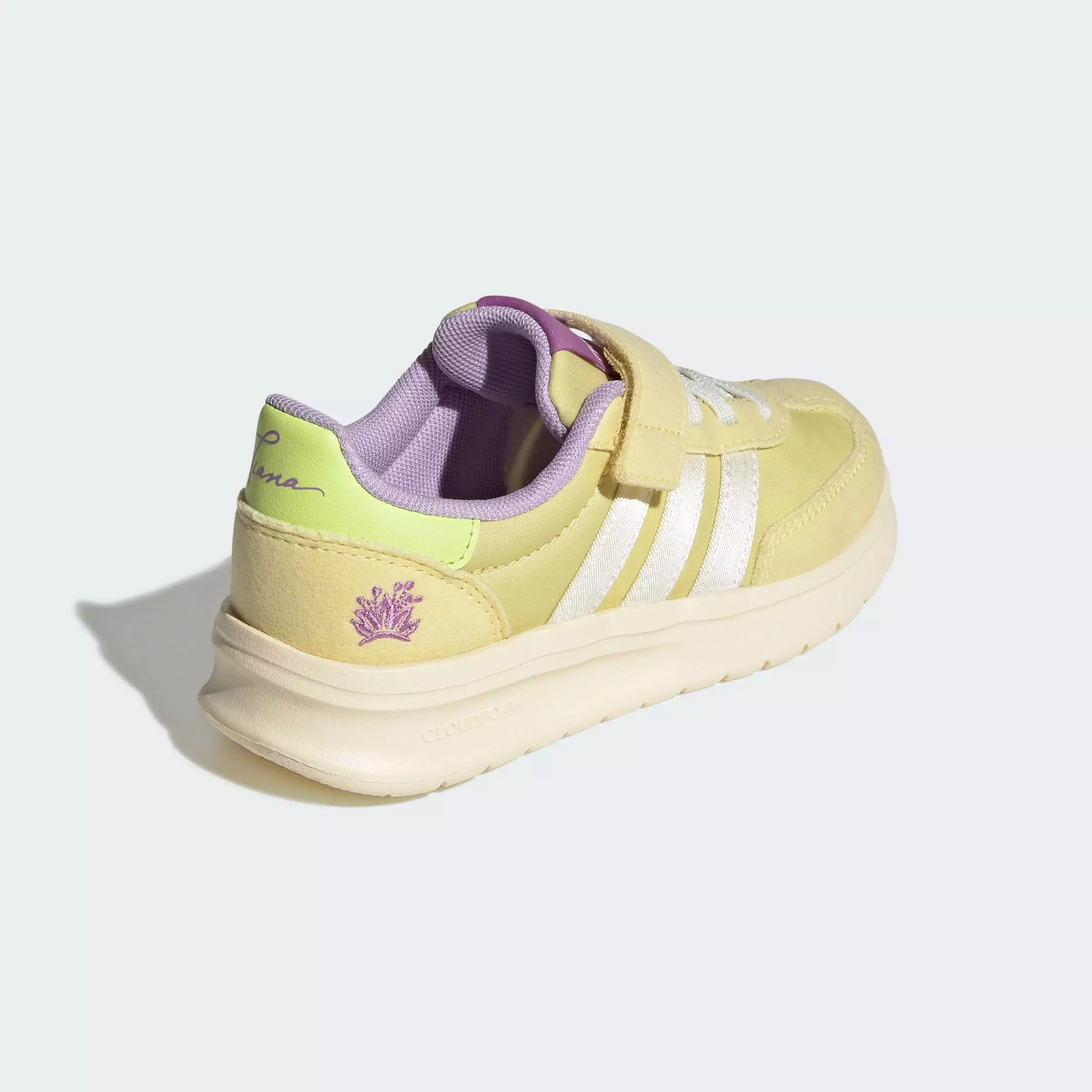 Lifestyle Disney Tiana Run 70s 2.0 Shoes Kids Unisex Yellow JR4921