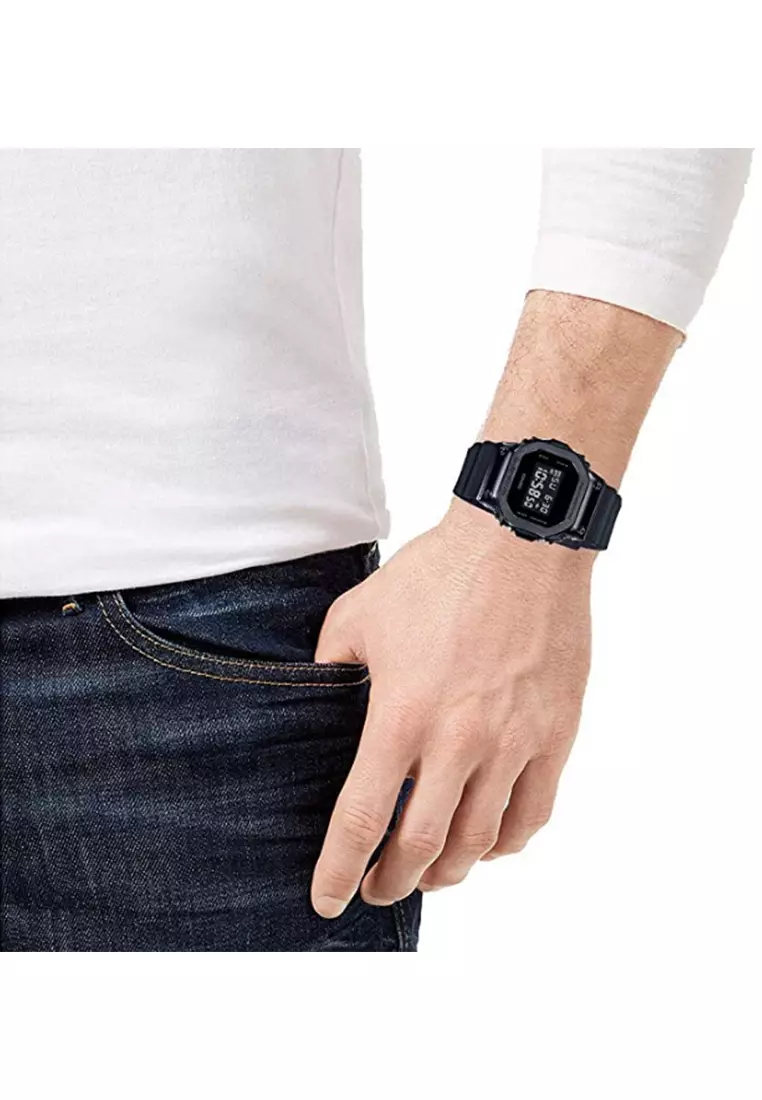 G-Shock - Jam Tangan Pria - Black - Resin Strap - GM-5600B-1