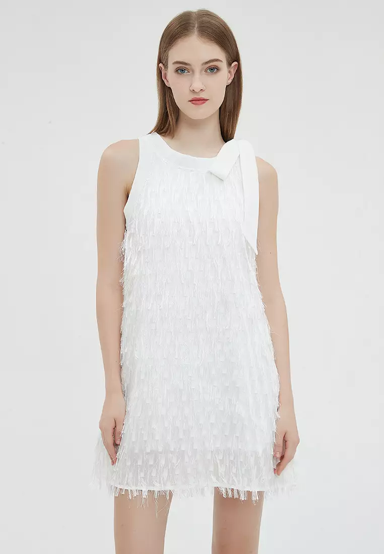 Miss selfridge hotsell tassel dress