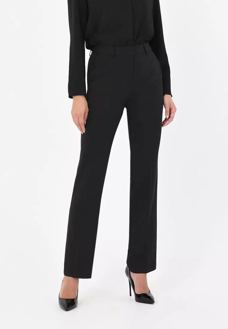 Priscila Mid Rise Cigarette Trousers