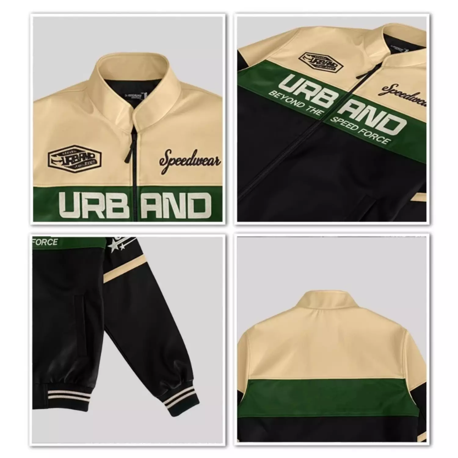 Jaket Nascar Kulit Sintetis