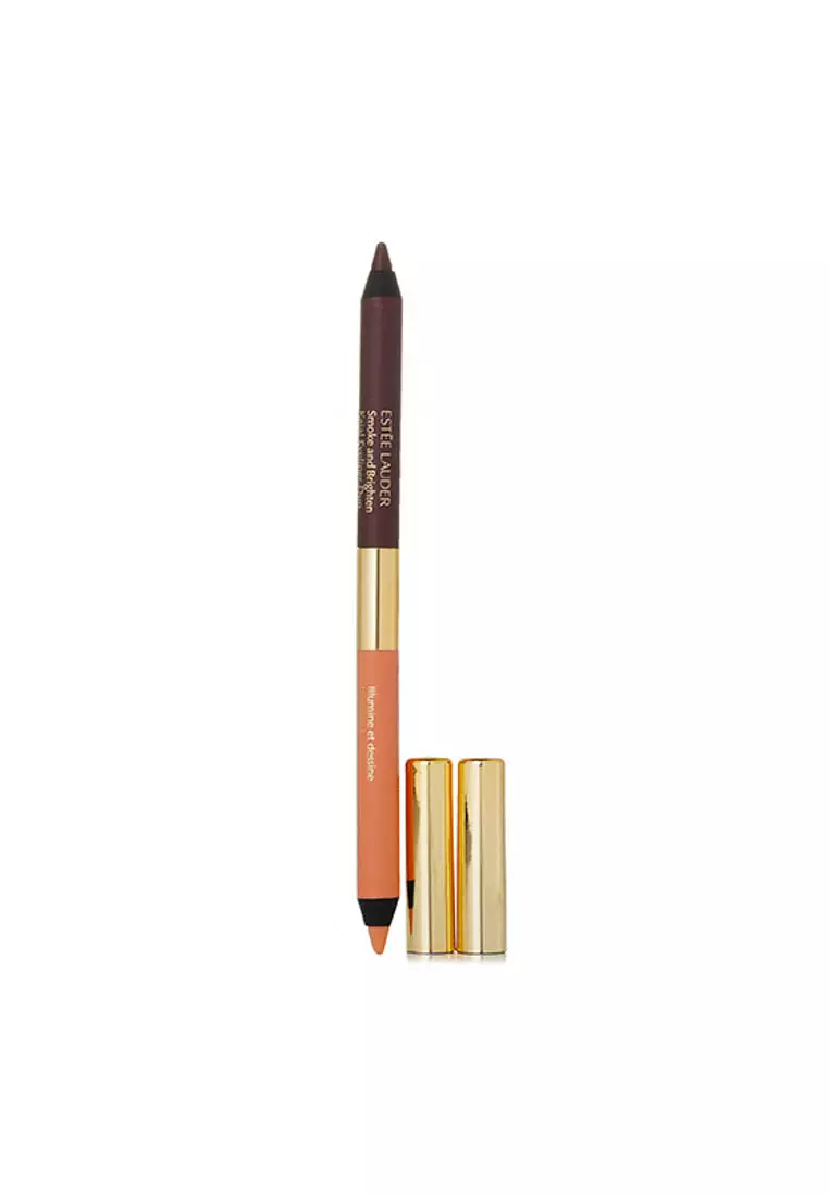 Discount on Estée Lauder  shoes - SKU: Estee Lauder - Smoke And Brighten Kajal Eyeliner Duo - # 02 Bordeaux / 02 Ivory 5g/0.02oz