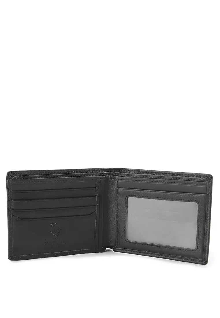 Genuine Leather RFID Short Wallet (Dompet Pendek Pria Kulit Asli RFID Blocking) - Hitam