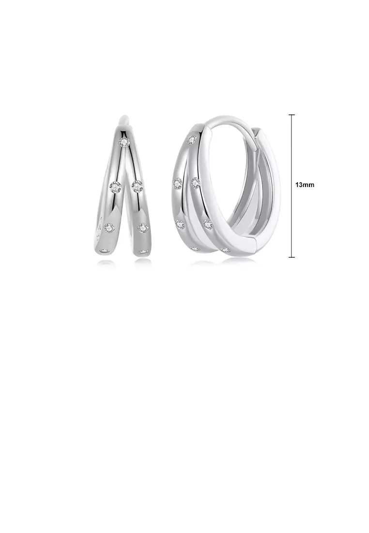 Sterling silver fashion earrings sale