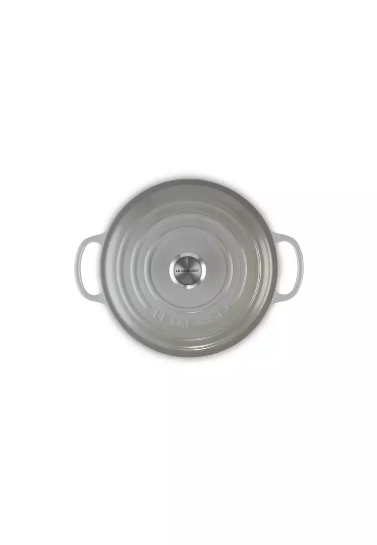 Buy Le Creuset Le Creuset Signature Mist Grey Cast Iron 20cm Round Casserole 2024 Online