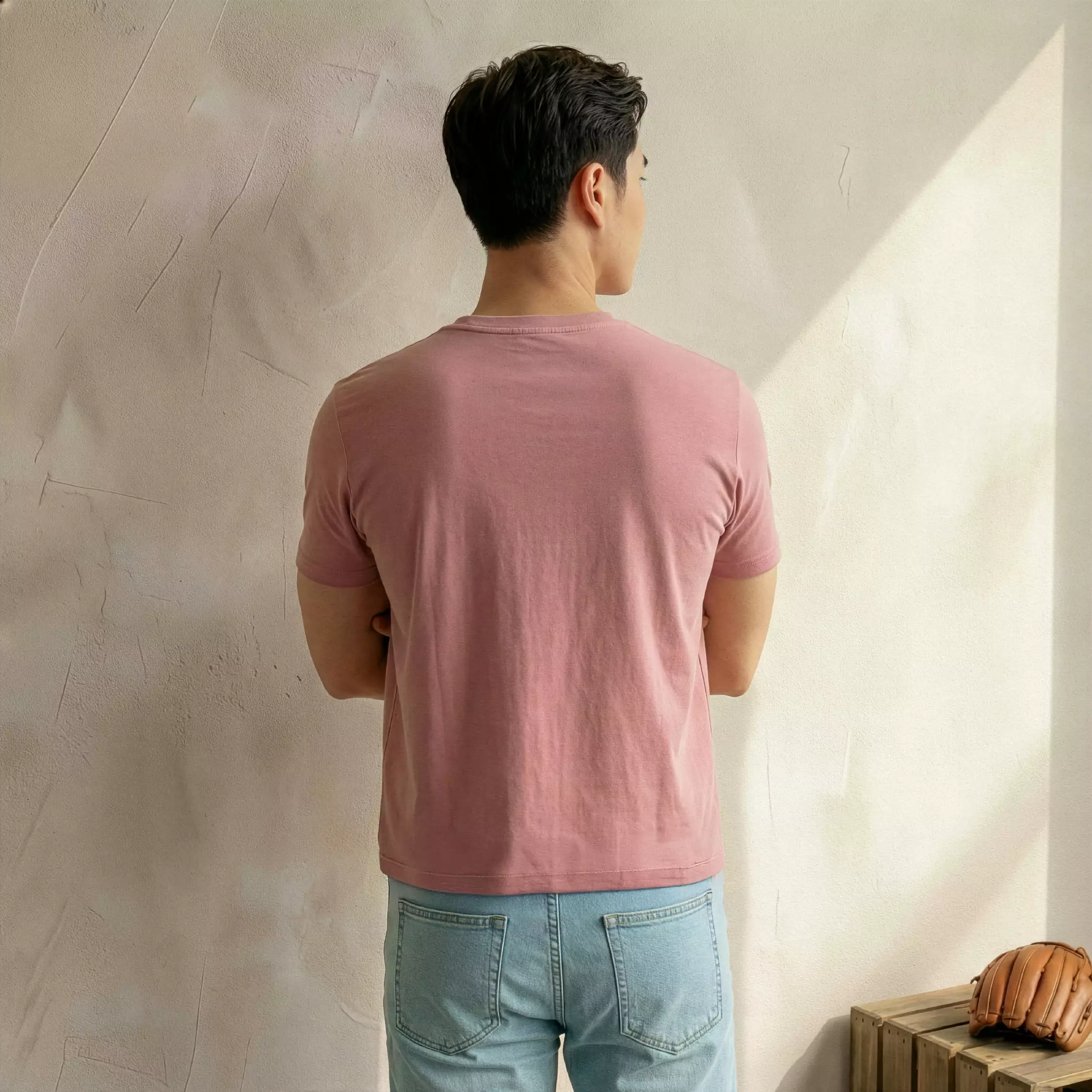 KALE NEO ROSE T-Shirt Fitted Tee Short Sleeve Cotton Cloudy