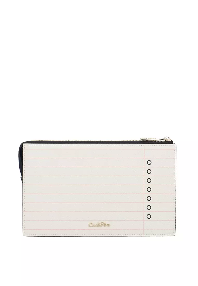The Index Wristlet - Beige