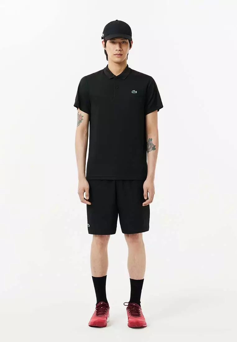 Ultra-Dry Monogram Stripe Tennis Polo Shirt