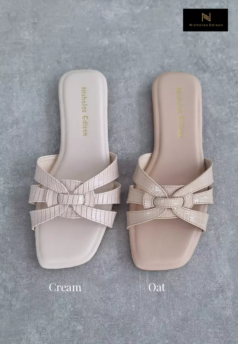Nicholas Edison Sandal Costa Oat