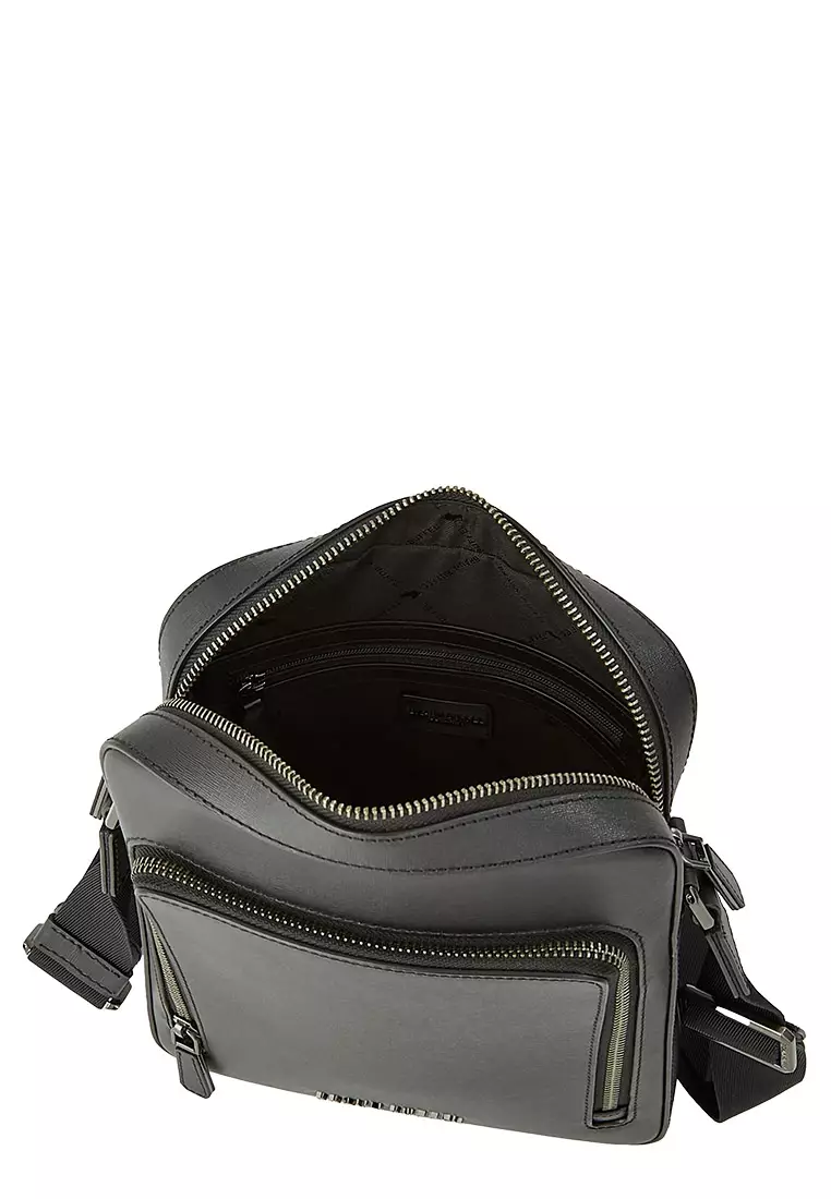 Viktor Medium Postman In Black