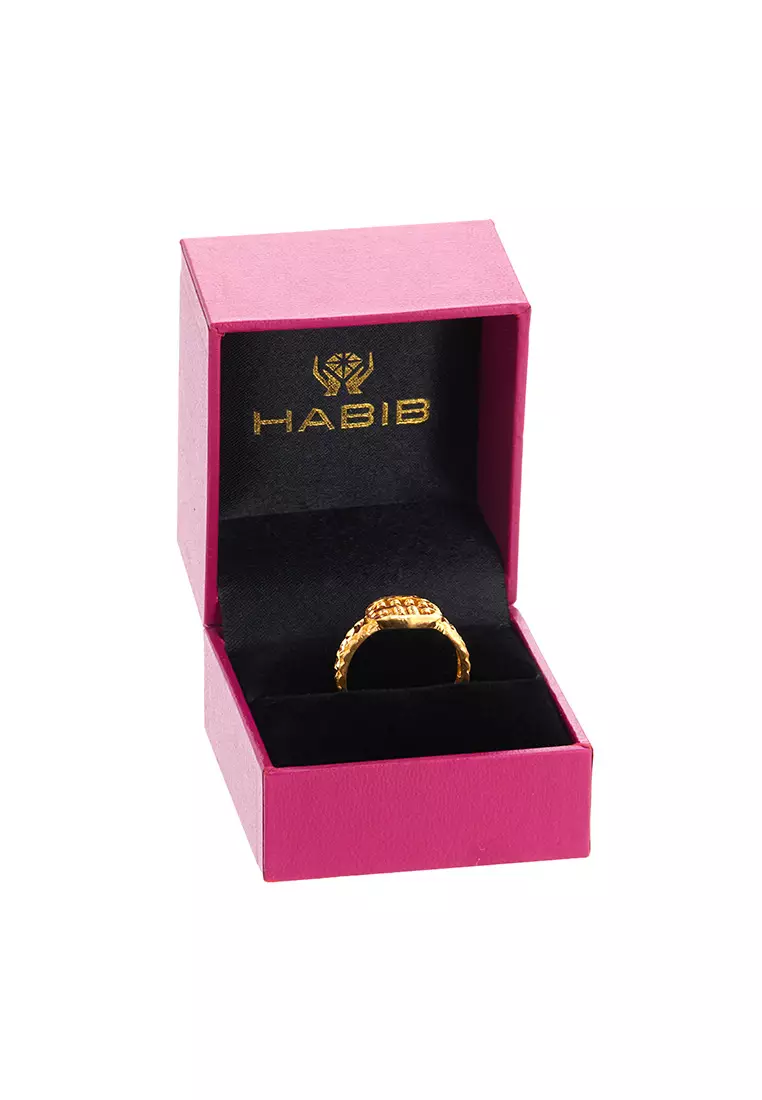 HABIB 916/22K Abacus Yellow Gold Ring JZABR0040122