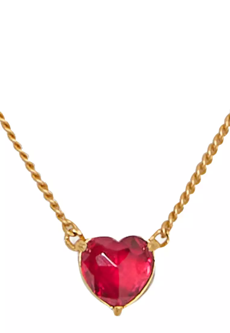 Buy Kate Spade Lovestruck Heart And Arrow Necklace in Red KL102