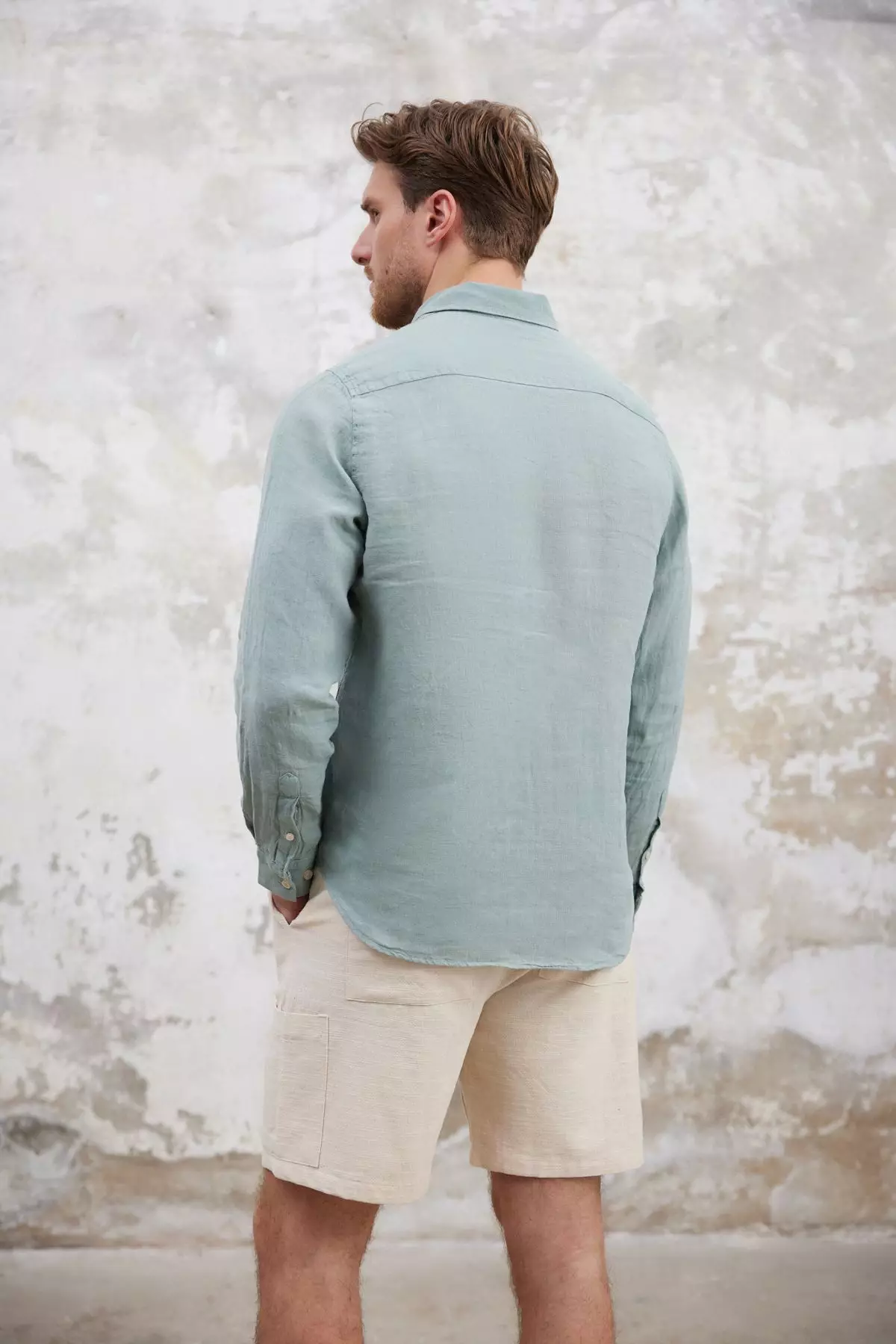 Mint Limited Edition 100% Linen Regular Fit Shirt TMNSS25GO00057