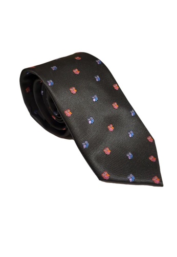 Kings Collection black Owl Pattern Ties (KCBT2236) 3A7C2ACA0964EDGS_1