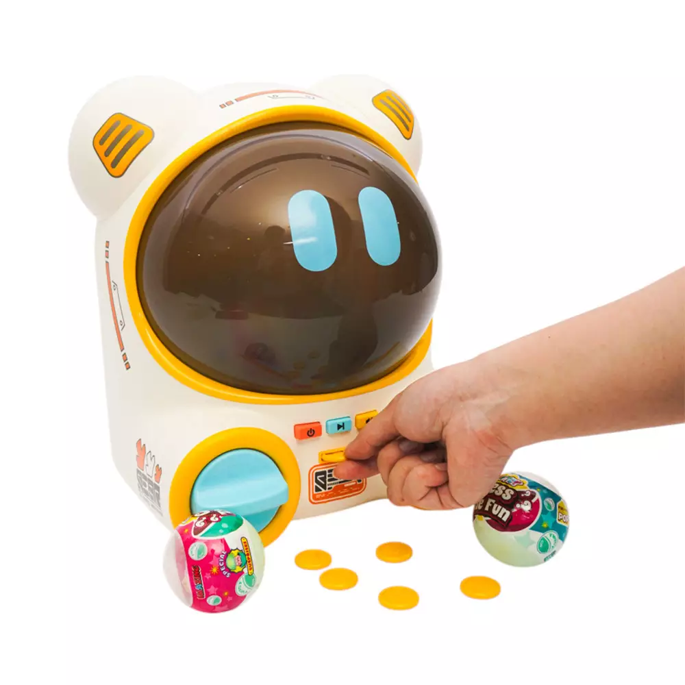 KIDDY FUN SURPRISE VENDING MACHINE SPACE BEAR - MIX