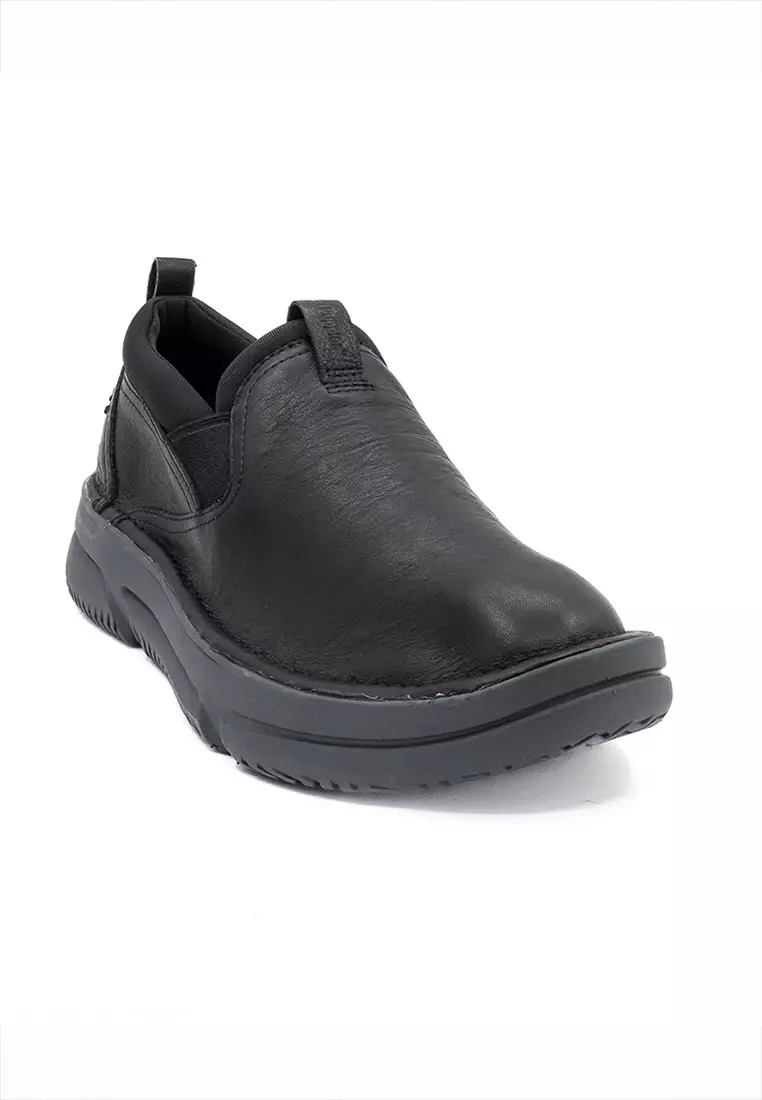 Hush Puppies Men's Shoes Baylor Slip On In Black