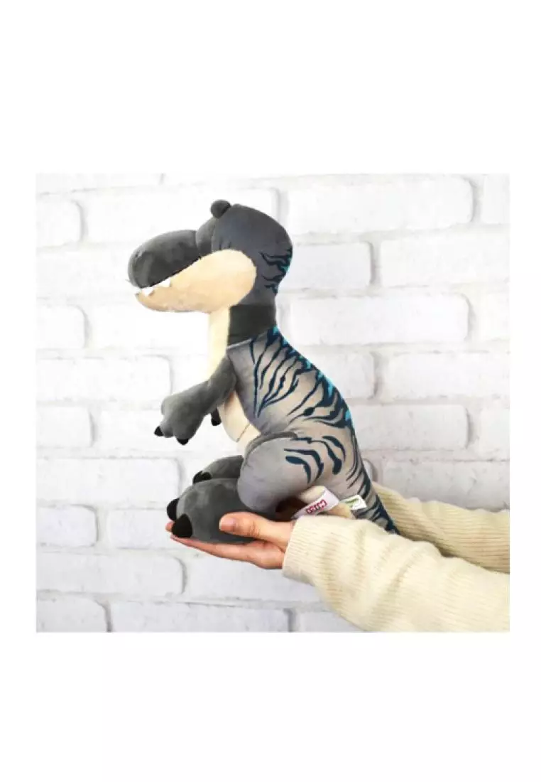 Peluche Dinosaurio Tony-Rex NICI - 31 Cm, Color Gris, Material Reciclado RPET