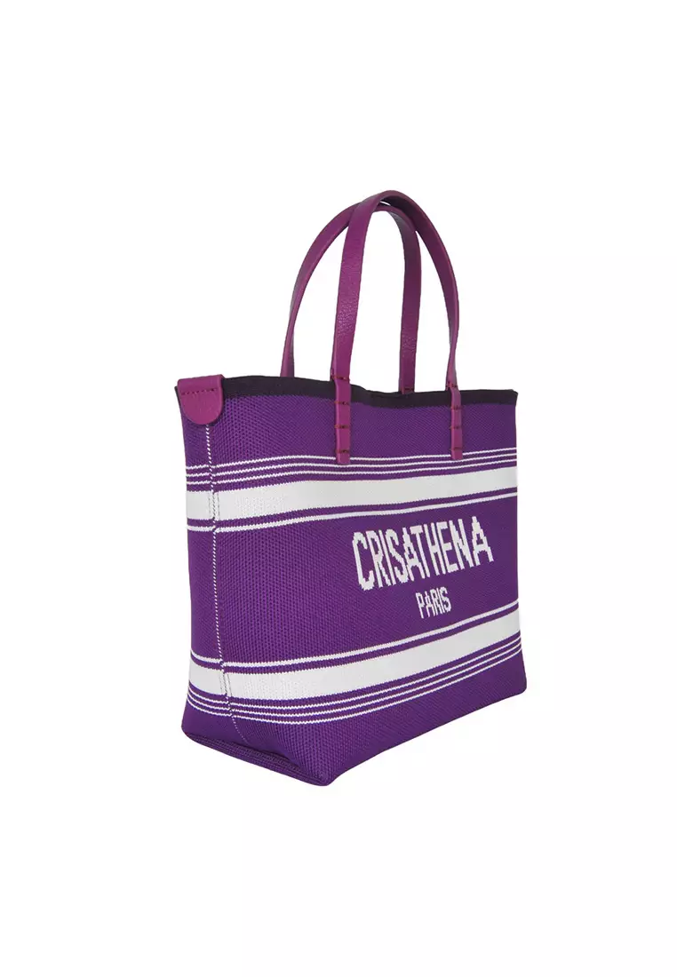 Legerete Small Tote Bag in Purple