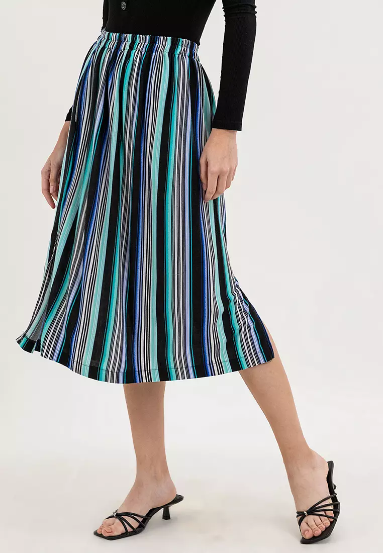 Laica Cotton Midi Skirt