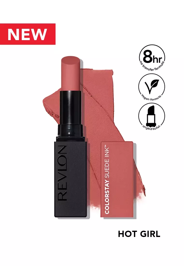 Discount on Revlon  shoes - SKU: Colorstay Suede Ink Lipstick - Hot Girl