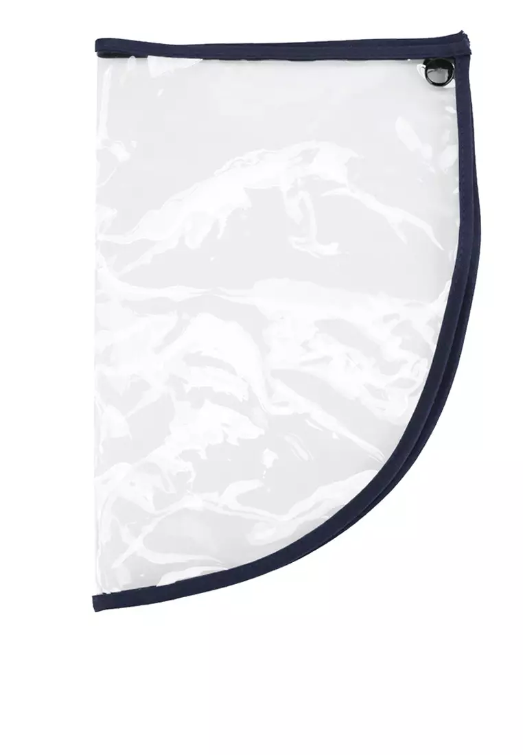 AMA59 topi corona baseball faceshield unisex logo thirdday navy
