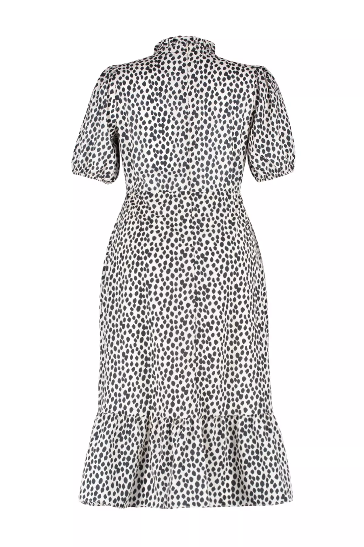 Plus Size Spotted Dress
