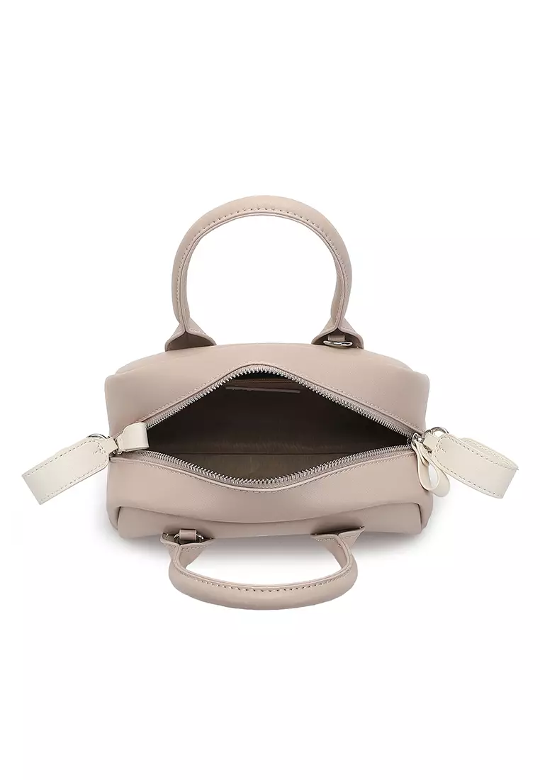 Women's Top Handle Bag / Sling Bag / Crossbody Bag / Shoulder Bag (Tas Tangan Wanita / Tas Selempang Wanita / Tas Bahu Wanita) - Cokelat