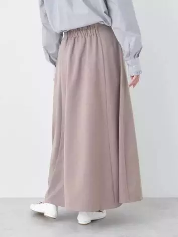 Earth, Music And Ecology - Yuugao Flared Skirt Beige