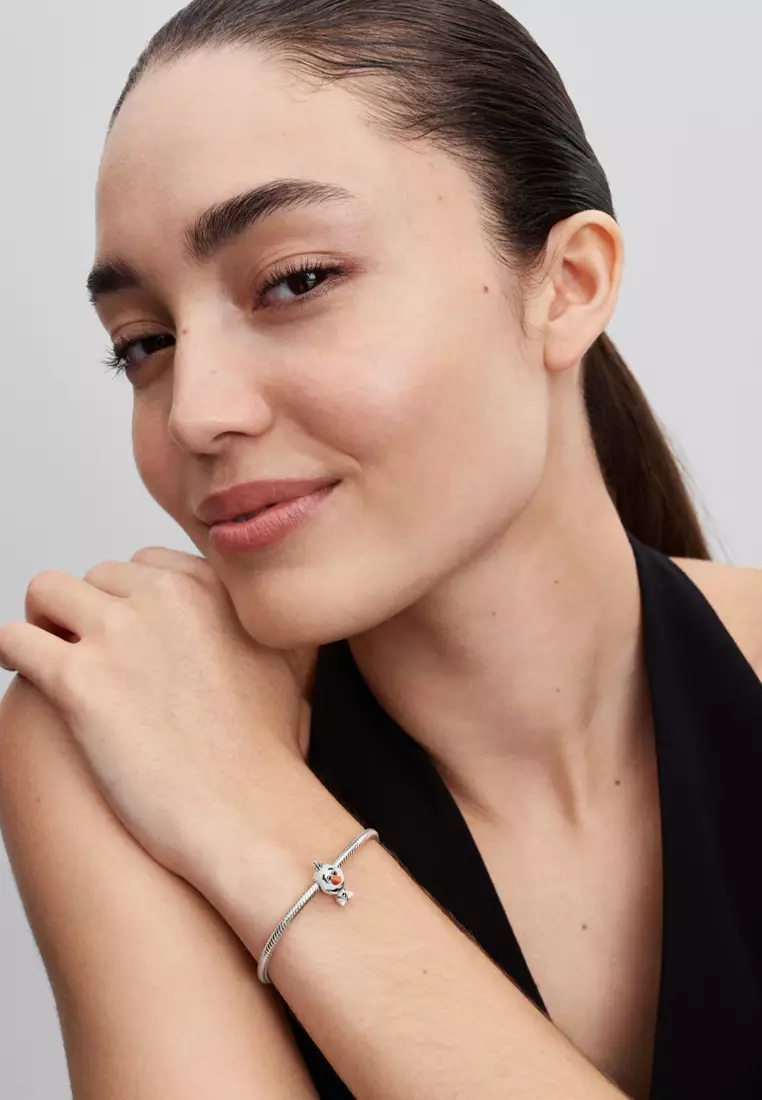 Buy PANDORA Pandora x Disney Frozen Olaf Charm Online | ZALORA Malaysia