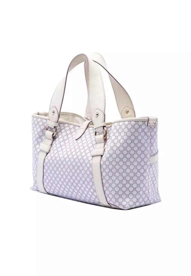 Pre-Loved Celine Macadam Canvas Tote