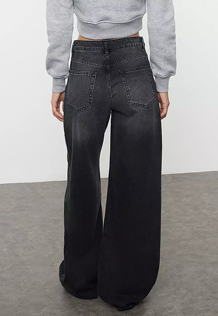 High Waist Extra Wide Leg Jeans