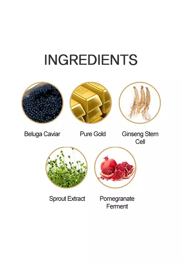 Holika Holika Prime Youth Gold Caviar Gold Foil Mask