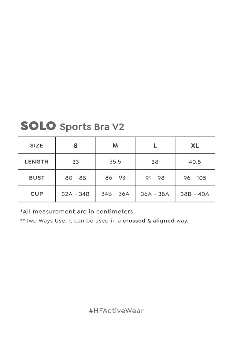 HAPPYFIT SOLO Sports Bra V2 - Coffee