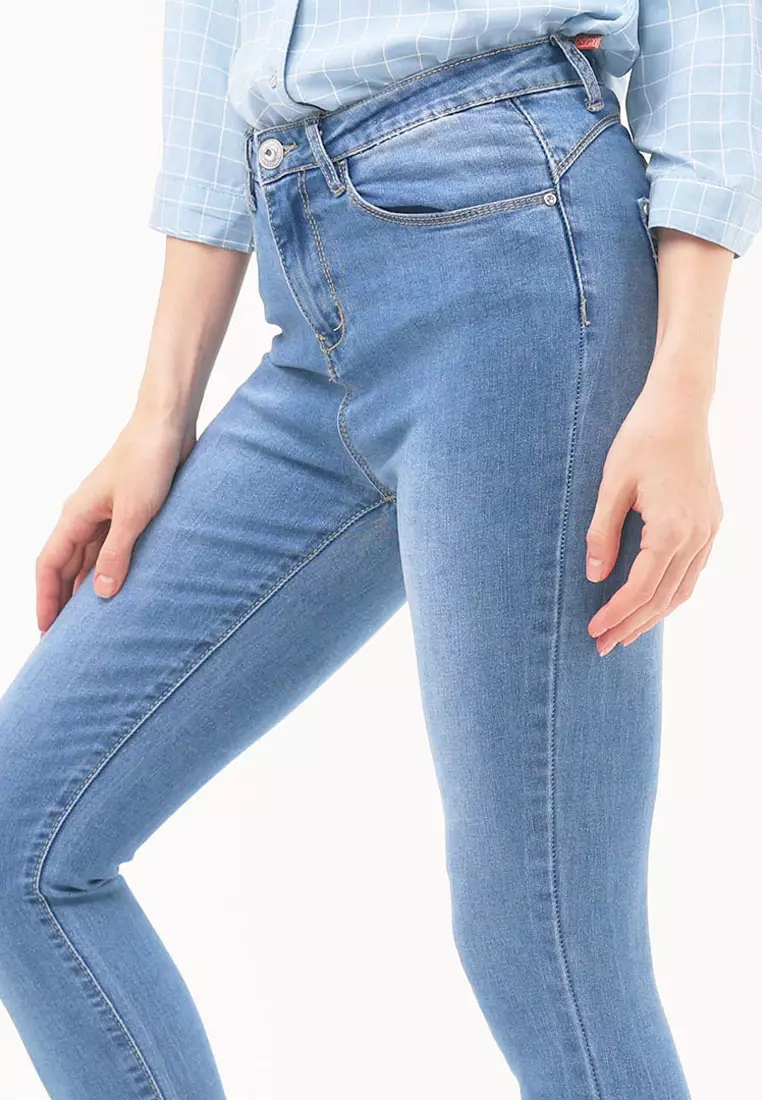 Denim High Waist Ladies Jeans