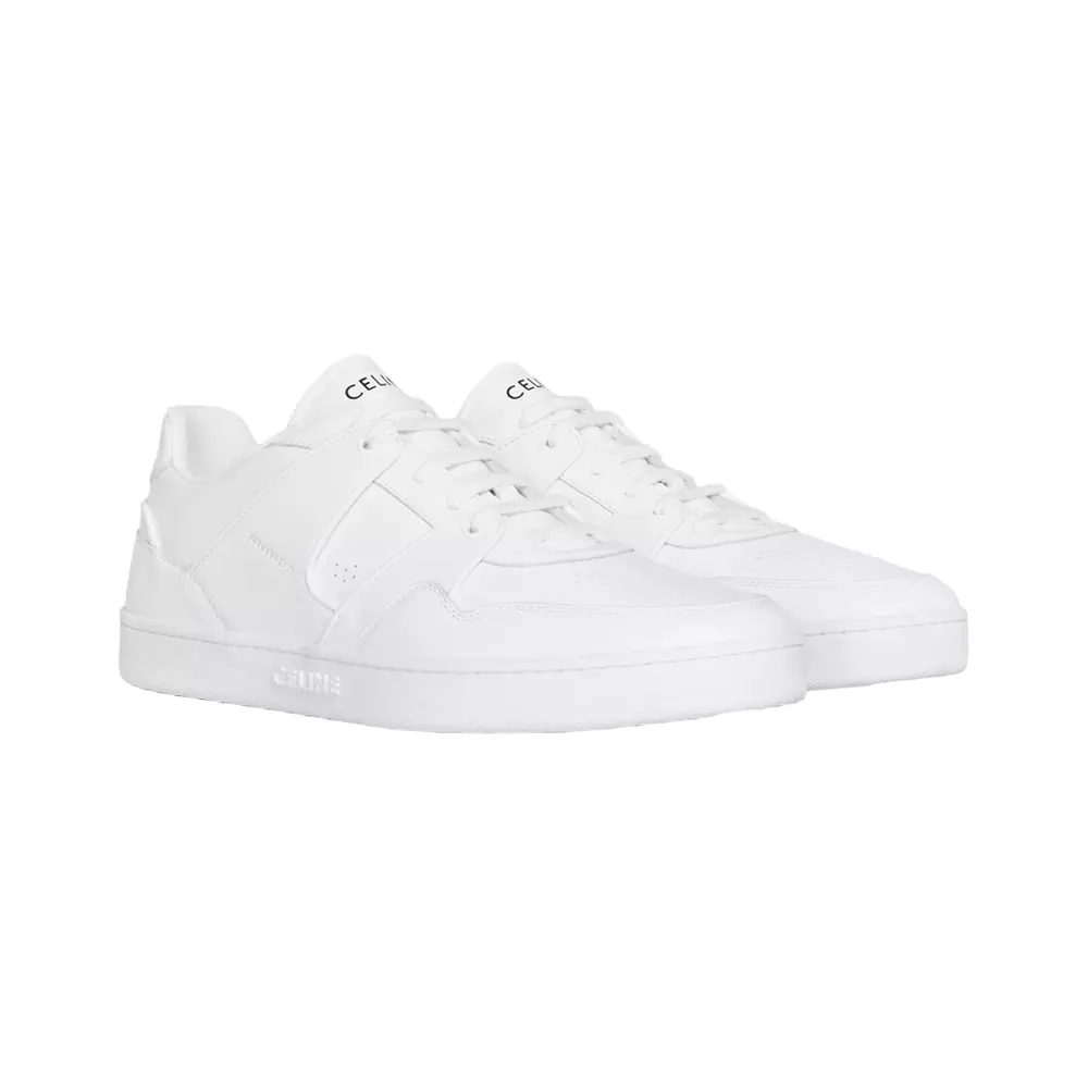 Jual Celine Celine CT04 Lowtop Sneakers Calfskin Optic White Men