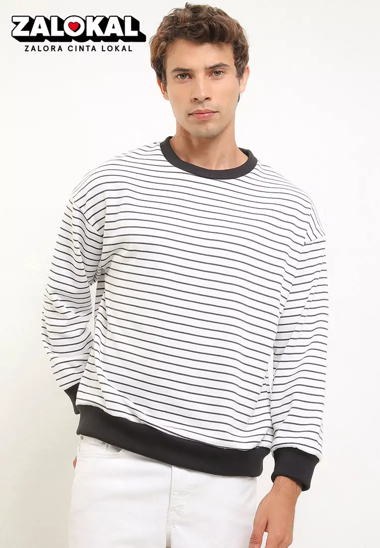 Sweater Lengan Panjang Long Sleeve Print