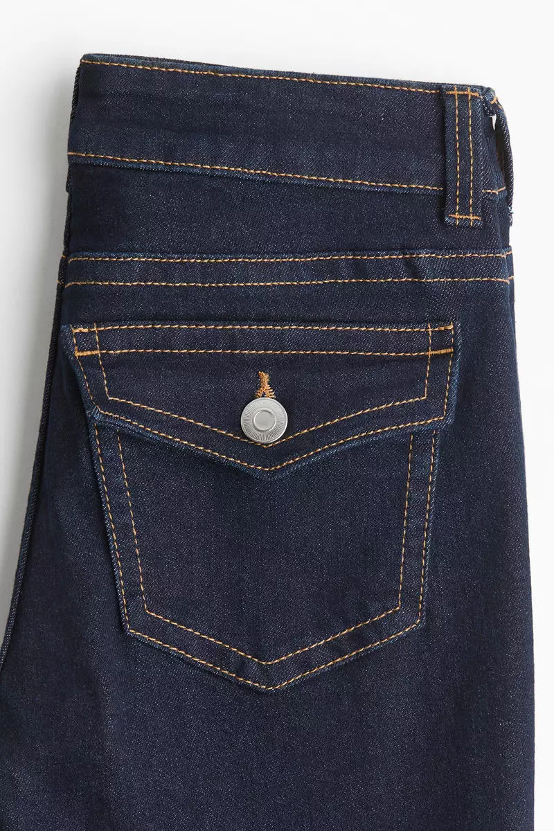 Flared Low Jeans