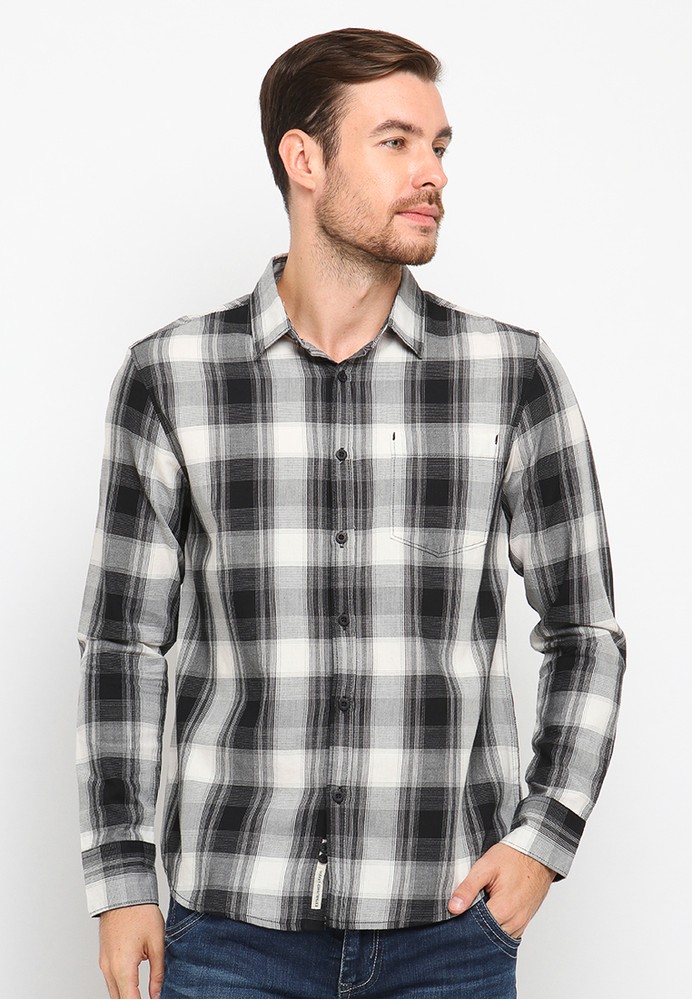 Jual Osella Osella Baju Pria Kemeja Lengan Panjang Kotak ...