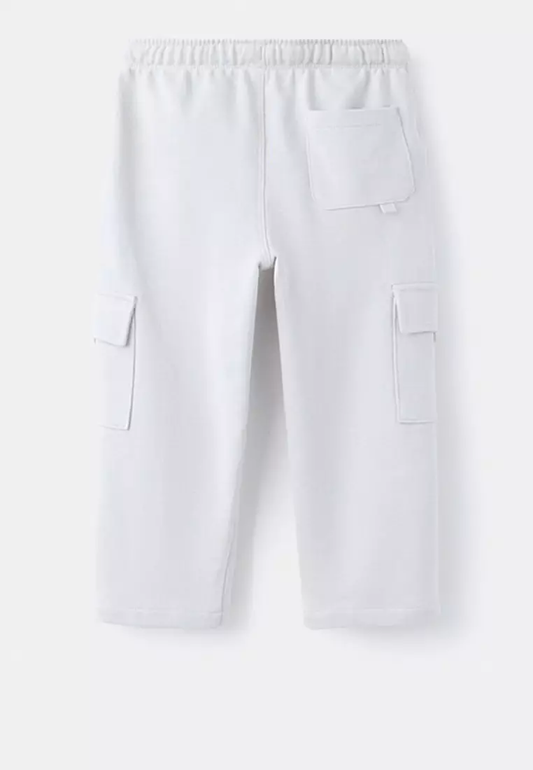 Cotton Cargo Jogger Pants