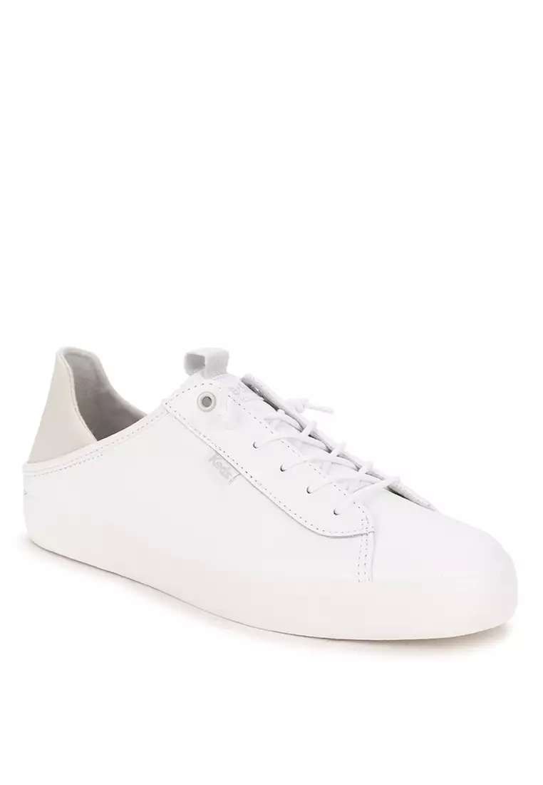 Discount on Keds  shoes - SKU: Kickback Crashback Leather Sneakers